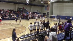 Great Plains Lutheran volleyball highlights GPL vs. Hamlin