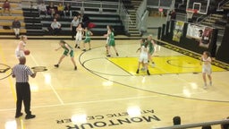 South Fayette girls basketball highlights Montour