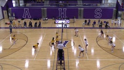 Anacortes volleyball highlights Burlington-Edison High School