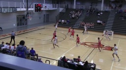 Skyline basketball highlights Otis-Bison High School