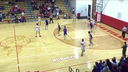 Western Boone basketball highlights Rossville High