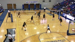 Liberty volleyball highlights Staley High School