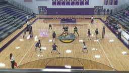 Liberty volleyball highlights Staley High School