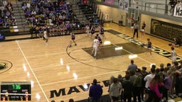 Maize South basketball highlights Valley Center High School
