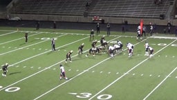 Crockett football highlights Lyndon B. Johnson High School