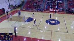Gering girls basketball highlights Adams Central High School