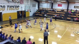 Highlands girls basketball highlights vs. Bellevue High School