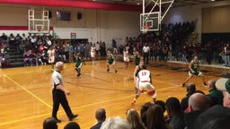 Pinecrest basketball highlights Hoke County High School