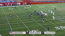 Kentwood football highlights Mount Rainier High School