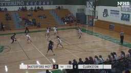 Clarkston girls basketball highlights Waterford Mott