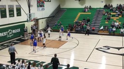 Crest Ridge girls basketball highlights Cole Camp