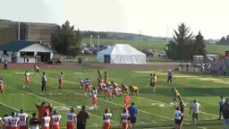 Evergreen football highlights North Baltimore High School