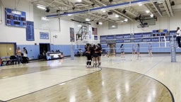 Wayland volleyball highlights Medfield High School
