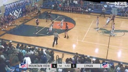 Lyman basketball highlights Mountain View High School
