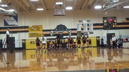 Klein Oak volleyball highlights Spring Woods High School