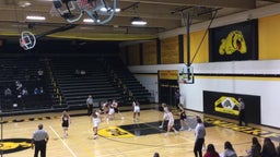 Clinton girls basketball highlights Bettendorf High School