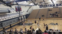Clinton girls basketball highlights Pleasant Valley High School