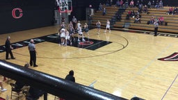 Clinton girls basketball highlights North Scott High School