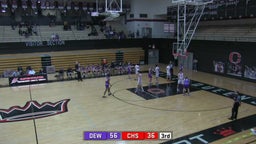 Central Clinton basketball highlights Clinton High School