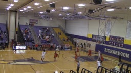 Richardson basketball highlights McKinney Boyd High School