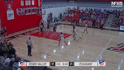 Pleasant basketball highlights River Valley High School