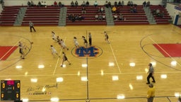 Western Brown girls basketball highlights Clinton-Massie High School