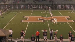 Meadowbrook football highlights John Glenn High School