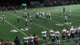 Meadowbrook football highlights John Glenn High School