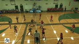 Bonny Eagle volleyball highlights Scarborough High School