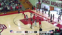 Evan Dunston's highlights Archer High School
