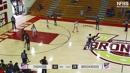 Evan Dunston's highlights Thomson High School