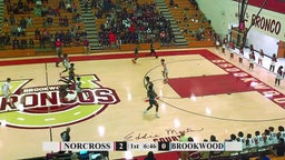 Brookwood basketball highlights Norcross High School