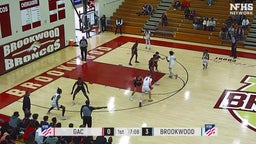 Brookwood basketball highlights Greater Atlanta Christian High School