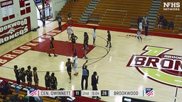 Brookwood basketball highlights Central Gwinnett High School