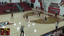 West Point-Beemer girls basketball highlights Fort Calhoun High School