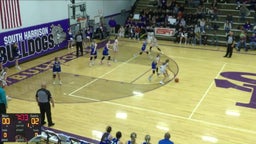 South Harrison girls basketball highlights Princeton High School