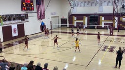 Hays volleyball highlights Salina South