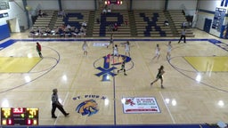 Athens Academy girls basketball highlights St. Pius X Catholic High School