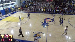 St. Pius X Catholic basketball highlights Americus-Sumter High School