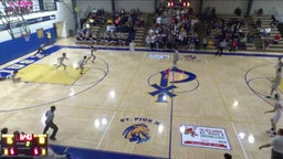St. Pius X Catholic basketball highlights Canisius High School