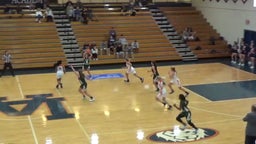 Athens Academy girls basketball highlights Lakeview Academy High School