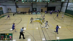 St. John's Catholic Prep basketball highlights St. Mary's High School