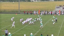 Frontier football highlights Clinton Central High School