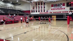 Frankton volleyball highlights Taylor High School