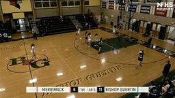 Bishop Guertin girls basketball highlights Merrimack High School