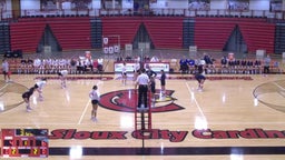 South Sioux City volleyball highlights Elk Point-Jefferson High School