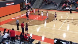 Lewis Cass girls basketball highlights Hamilton Heights High School