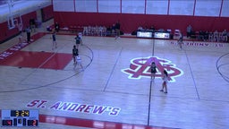 St. Andrew's girls basketball highlights Tower Hill School