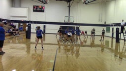 Olathe South volleyball highlights Bishop Miege High