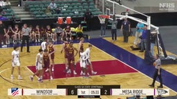 Mesa Ridge basketball highlights Windsor High School